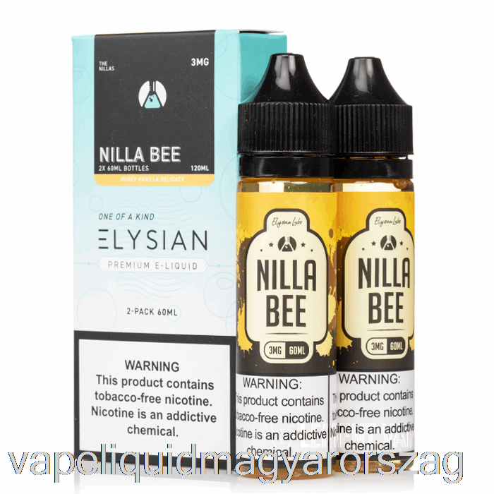 Nilla Bee - Elysian Labs - 120ml 3mg Vape Toll